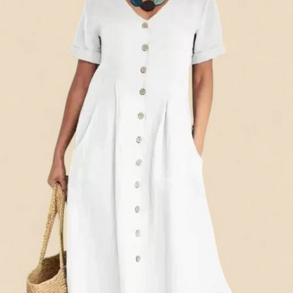 Carita™- Sommerkleid aus Baumwolle