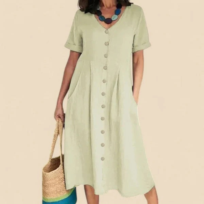 Carita™- Sommerkleid aus Baumwolle