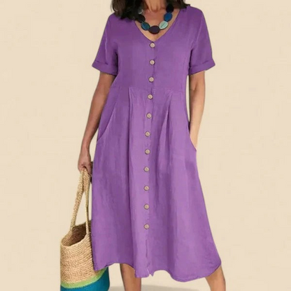 Carita™- Sommerkleid aus Baumwolle