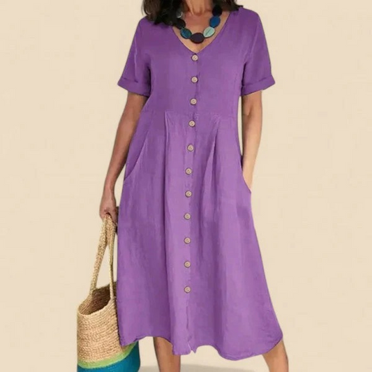 Carita™- Sommerkleid aus Baumwolle