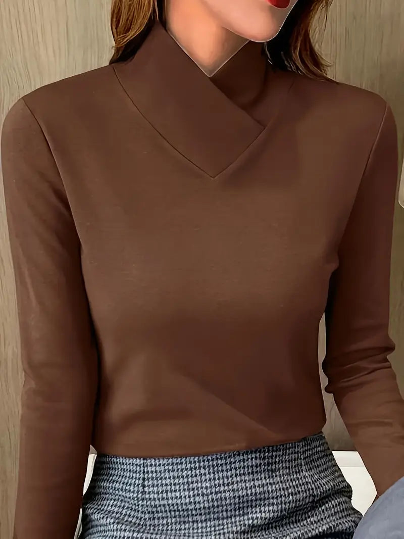 Zandra™ – Elegantes Langarm-Top