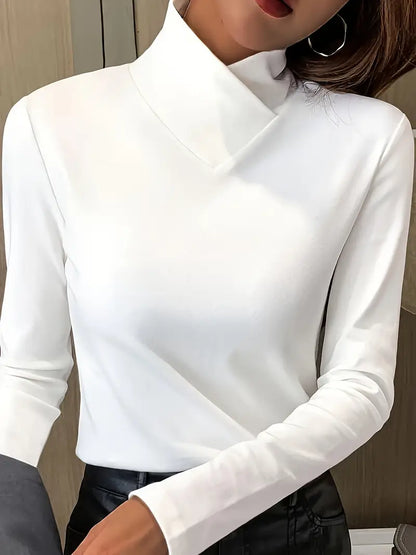 Zandra™ – Elegantes Langarm-Top