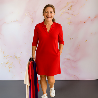 Honey™ - Kleid mit V-Ausschnitt für Frauen