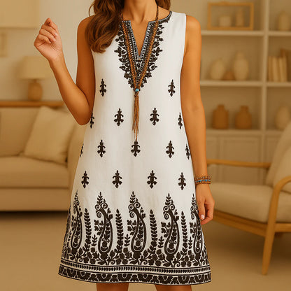 Anika™ – Boho Besticktes Kleid