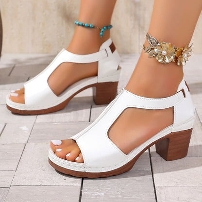 Sophie™ - Open-teen sandalen met hak