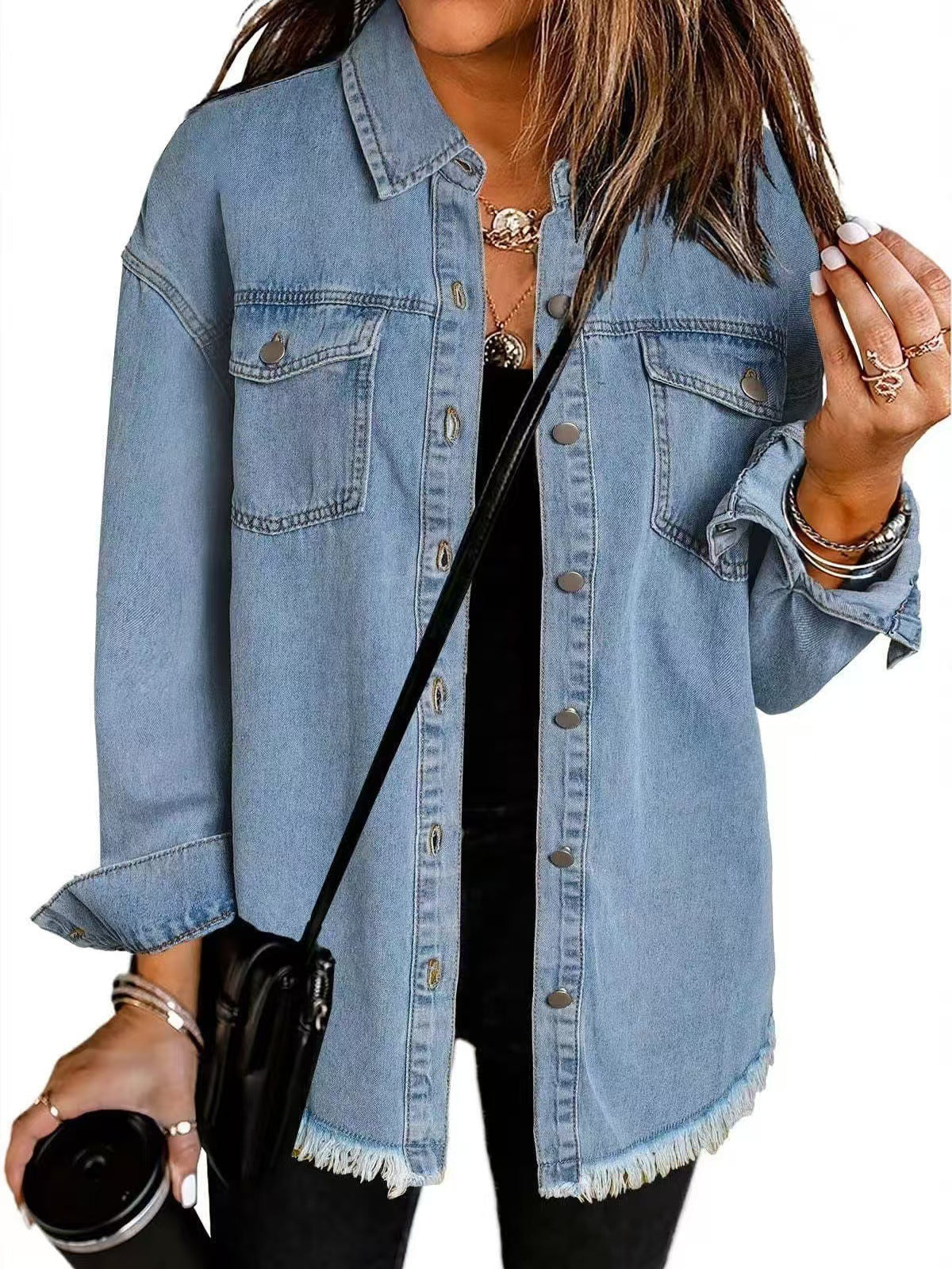Jammie™ – Klassische lässige Jeansjacke