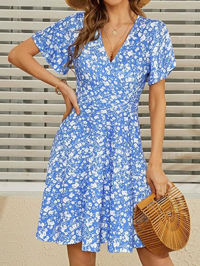 Meynat™ – Sommerliches, fließendes Minikleid für Damen