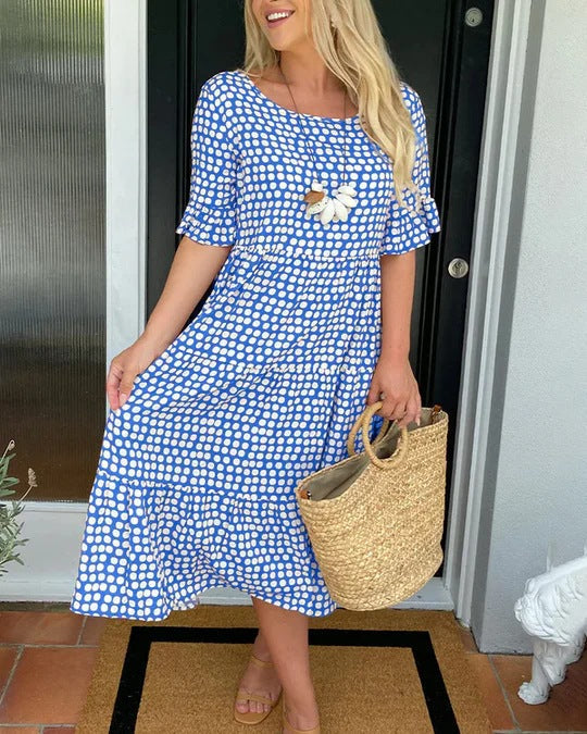 Mariam™ – Midikleid mit Rüschenärmeln