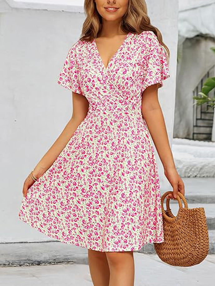 Meynat™ – Sommerliches, fließendes Minikleid für Damen