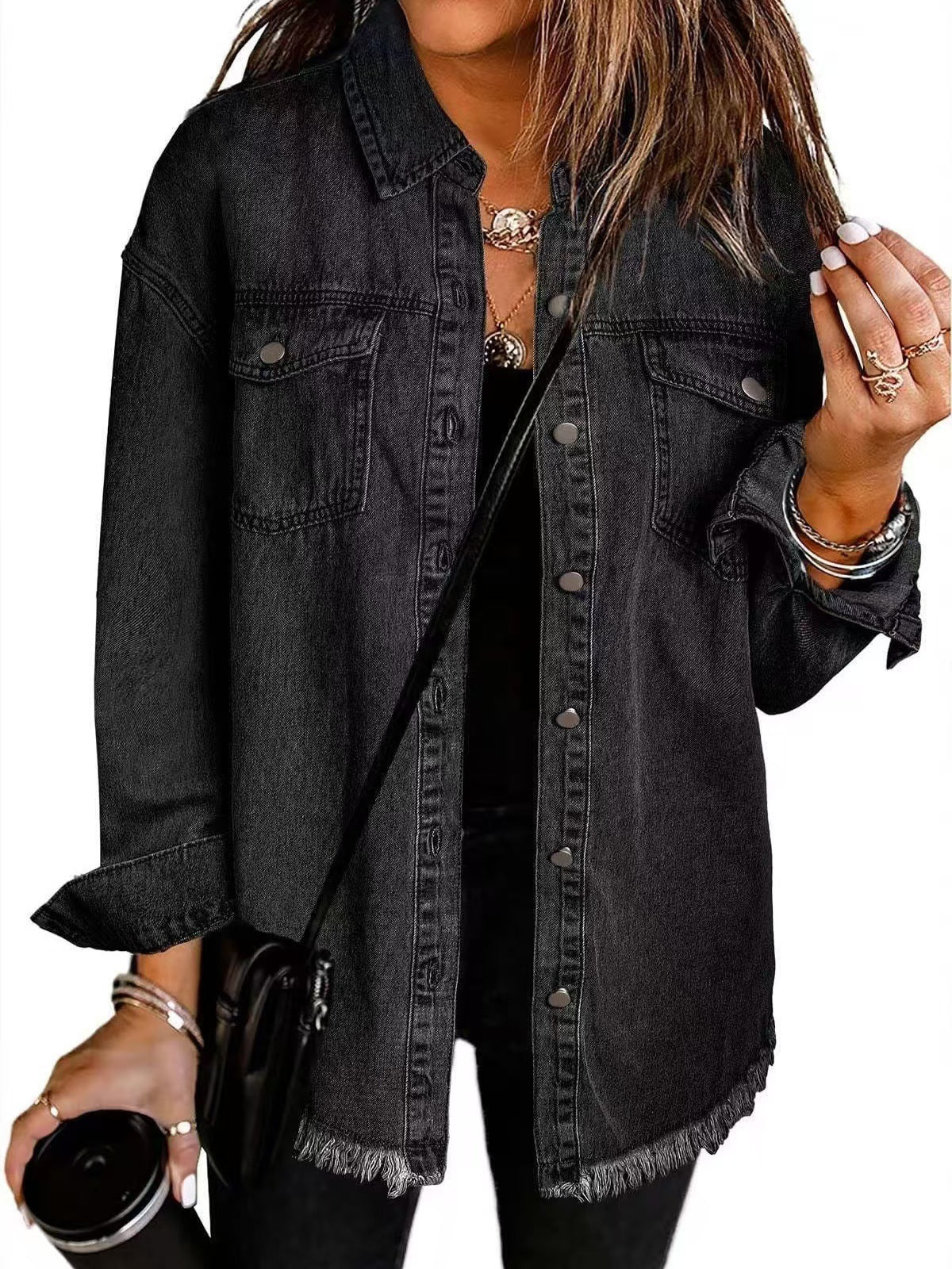 Jammie™ – Klassische lässige Jeansjacke