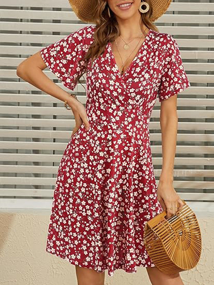 Meynat™ – Sommerliches, fließendes Minikleid für Damen