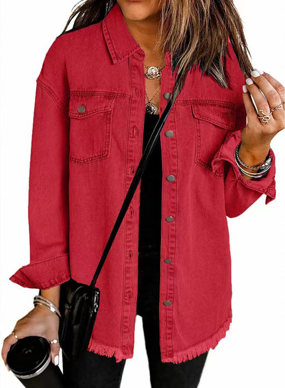 Jammie™ – Klassische lässige Jeansjacke