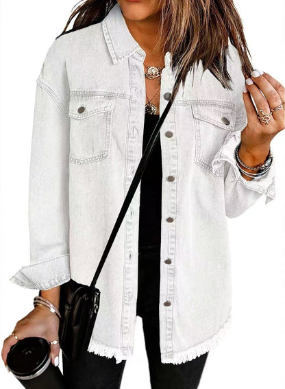 Jammie™ – Klassische lässige Jeansjacke