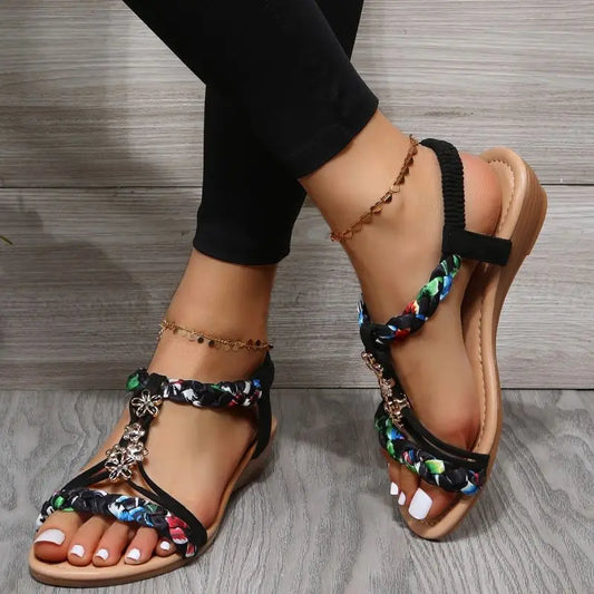 Khate™ - Geflochtene flache Sandalen