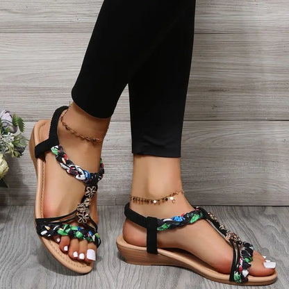 Khate™ - Geflochtene flache Sandalen