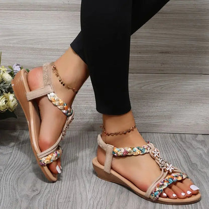 Khate™ - Geflochtene flache Sandalen