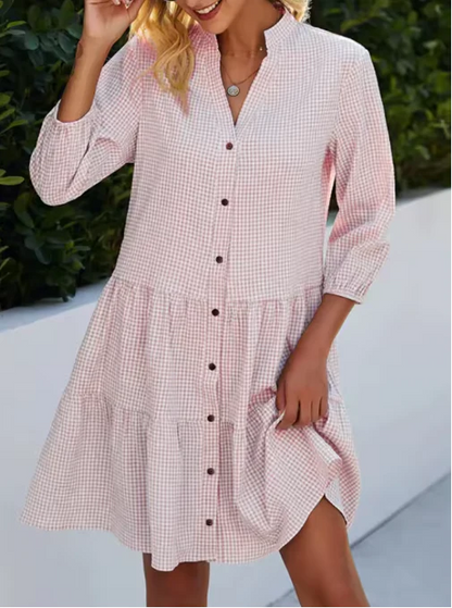 Johanne™ – Minikleid mit V-Ausschnitt
