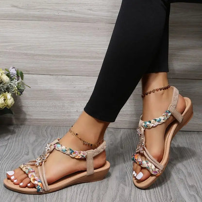 Khate™ - Geflochtene flache Sandalen