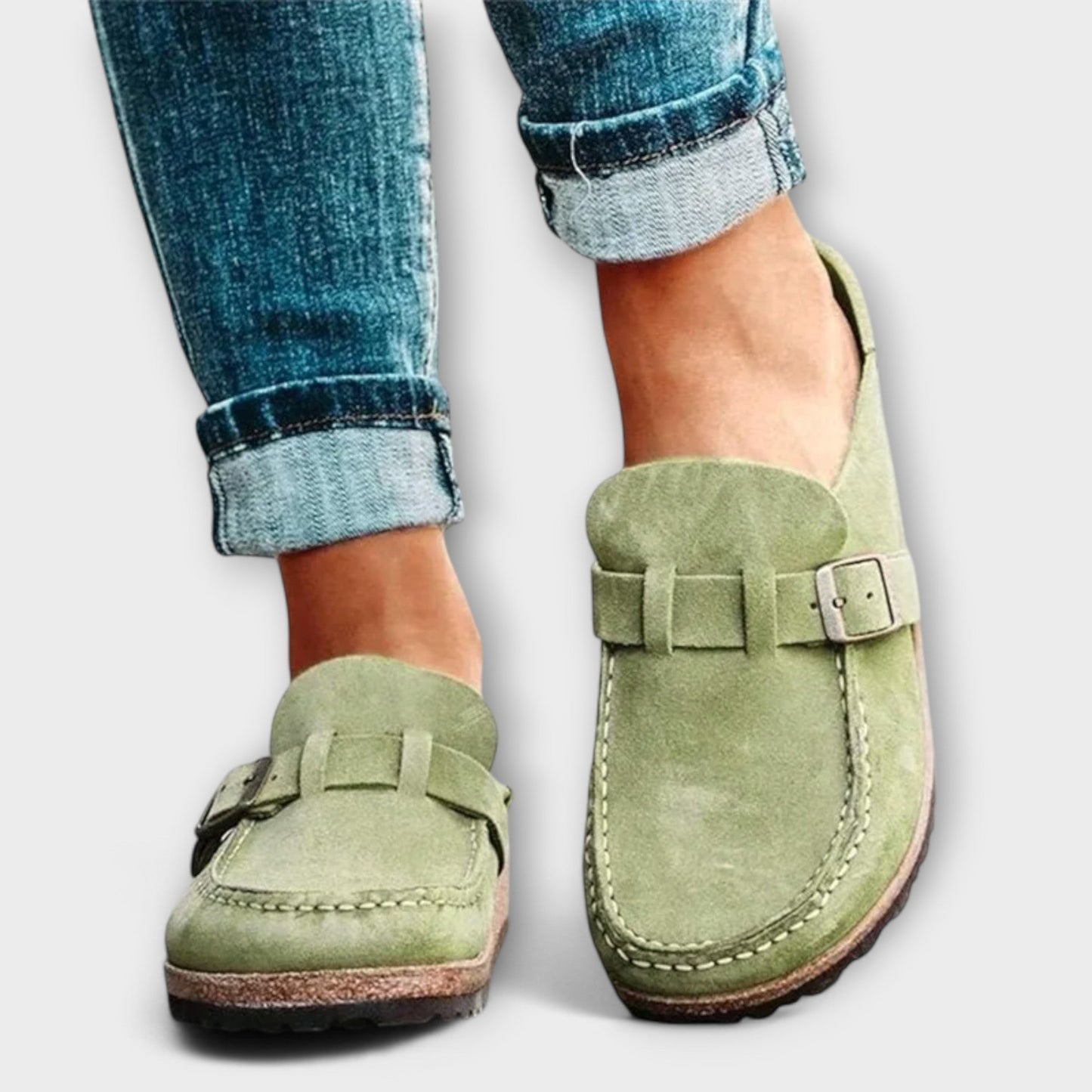 Evon™ – Unisex-Orthopädische Clogs mit Schnalle