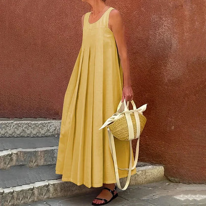 Viola™ – Luftiges Plissee Maxikleid