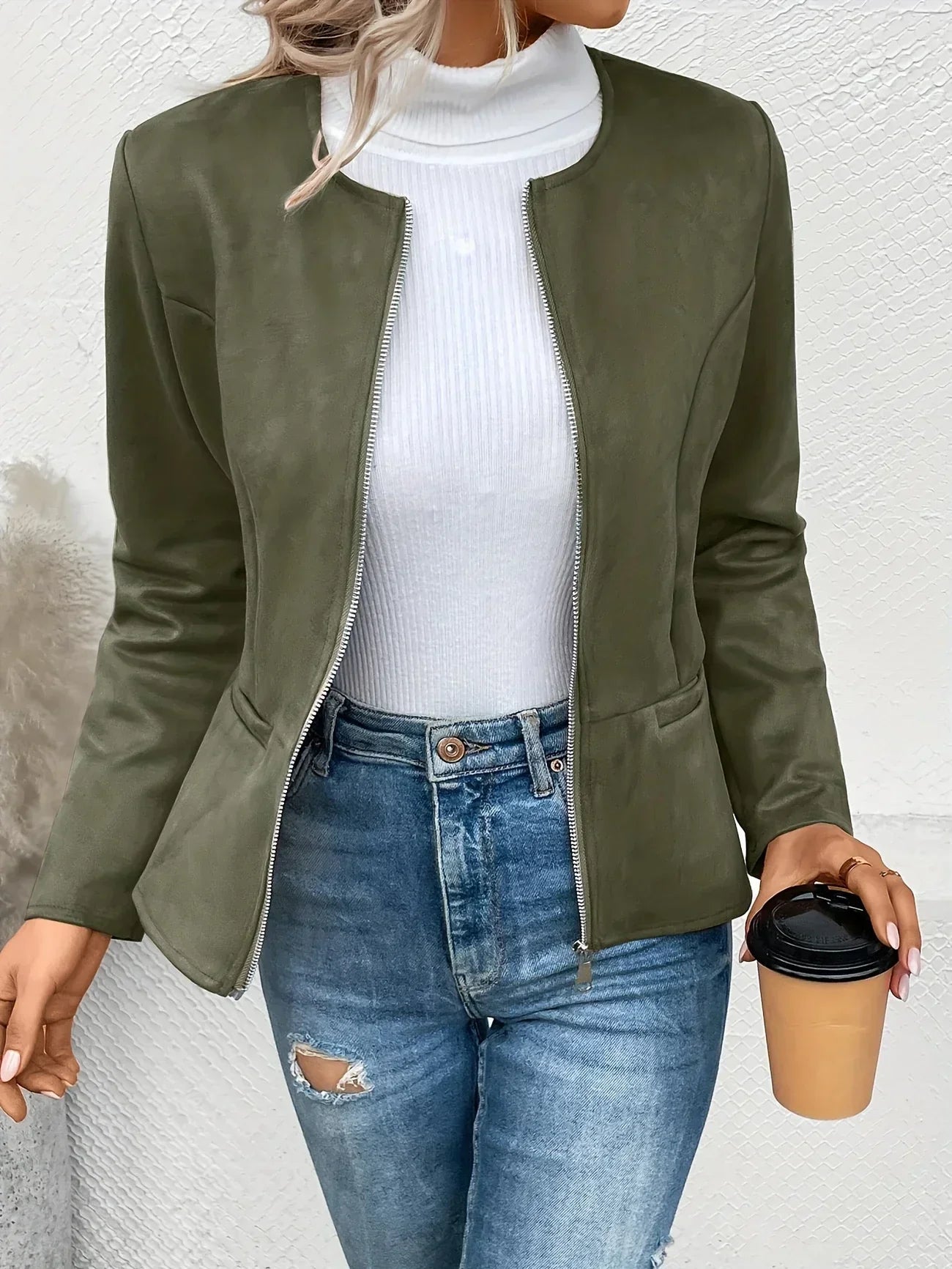 Isa™ – Stylische Reißverschlussjacke