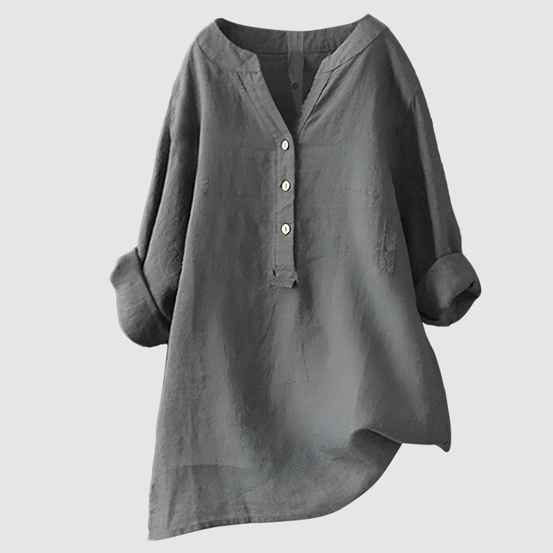 Zarina™ – Bequeme Leinenbluse