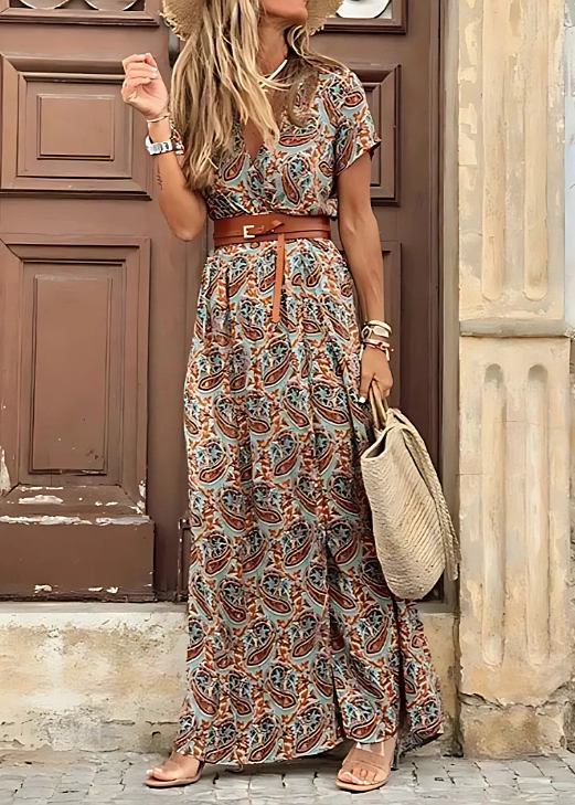 Letty™ - Geblümtes Maxikleid