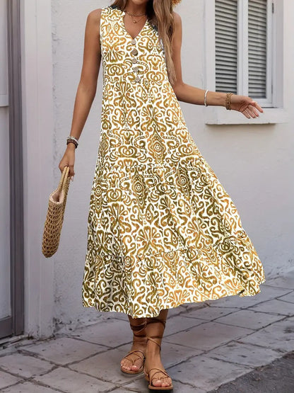 Hedia™ - Ärmelloses Freizeitkleid
