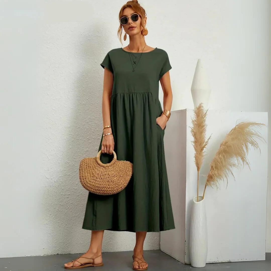 Rut™ – Midi-Kleid aus Baumwolle