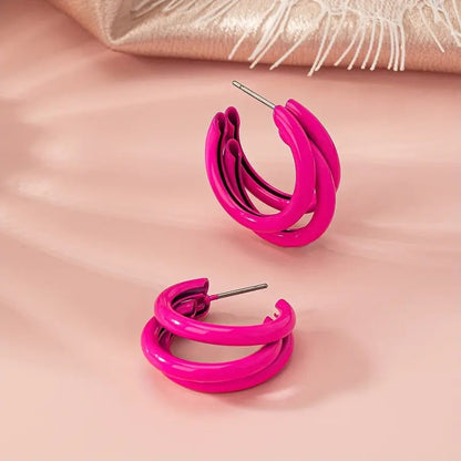 Erröten Rosa Ohrringe | Gemeinsam gegen Brustkrebs
