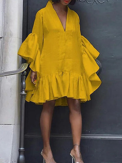 Olivia™ - plissiertes Minikleid