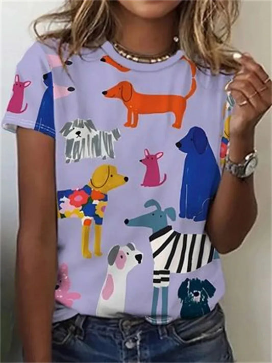 Josefine™ - T-Shirt mit Tierprint