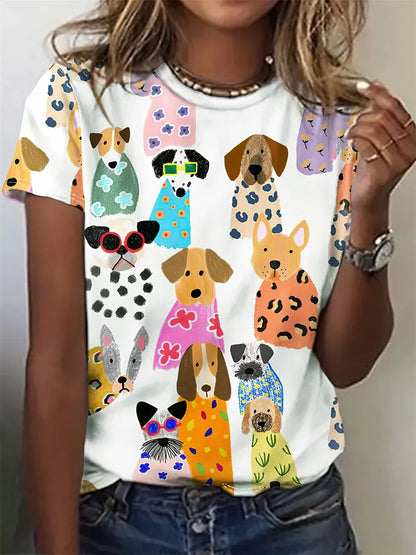 Josefine™ - T-Shirt mit Tierprint