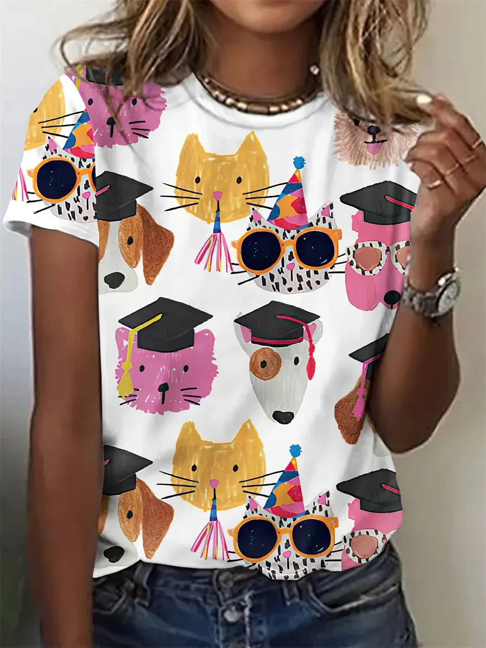 Josefine™ - T-Shirt mit Tierprint