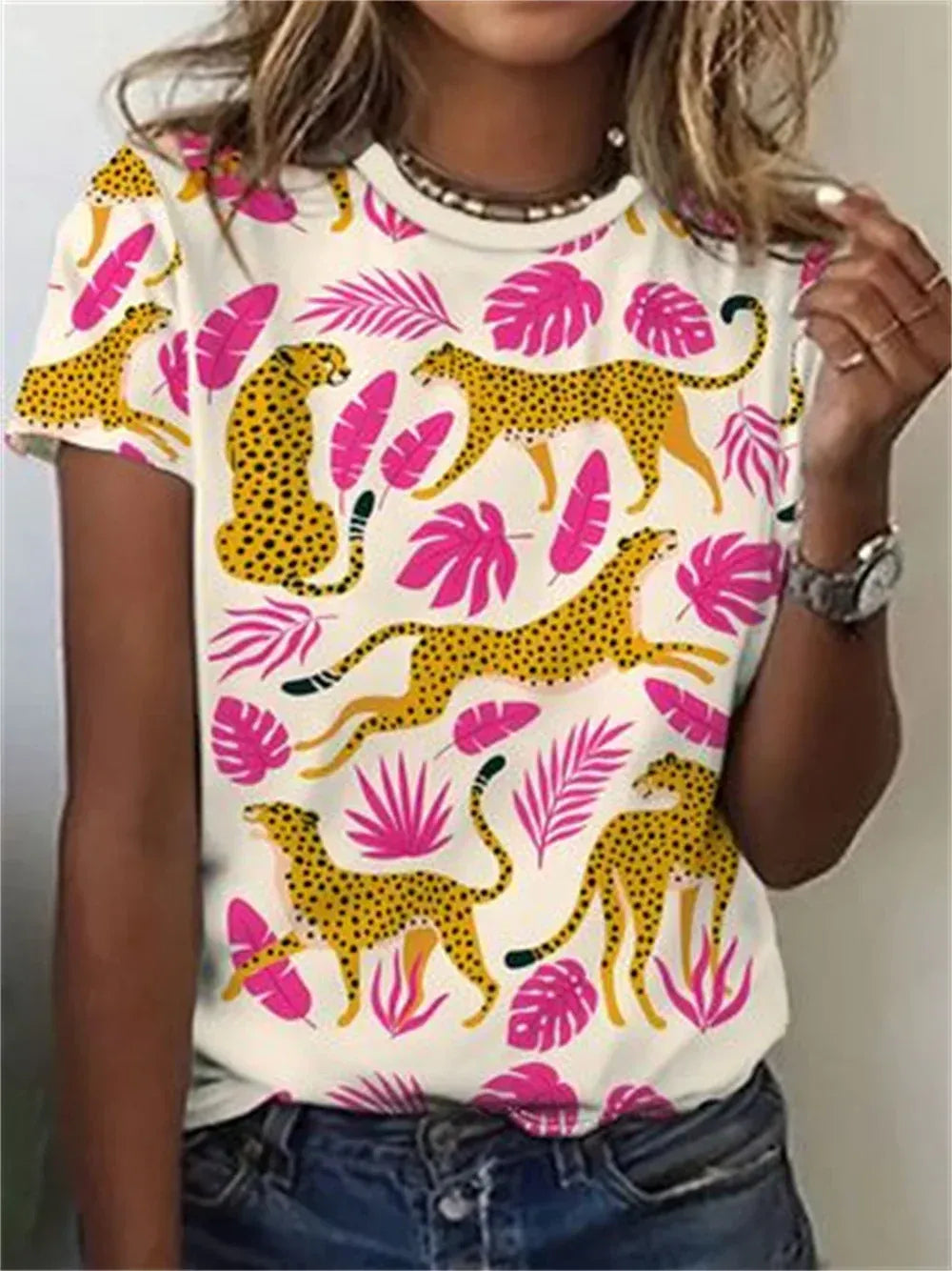 Josefine™ - T-Shirt mit Tierprint
