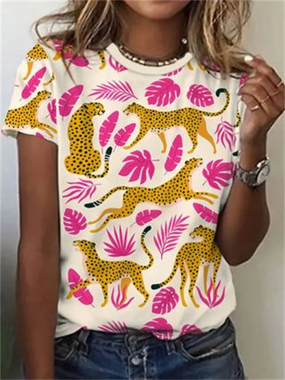 Josefine™ - T-Shirt mit Tierprint