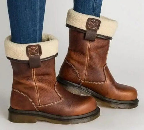 Rivka™ – Winterstiefel aus Schaffellleder