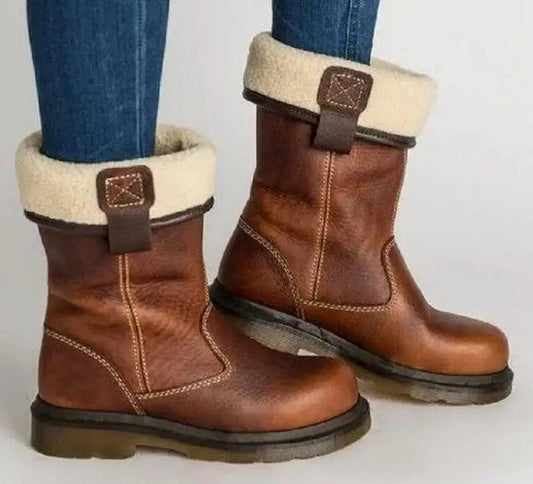 Rivka™ – Winterstiefel aus Schaffellleder