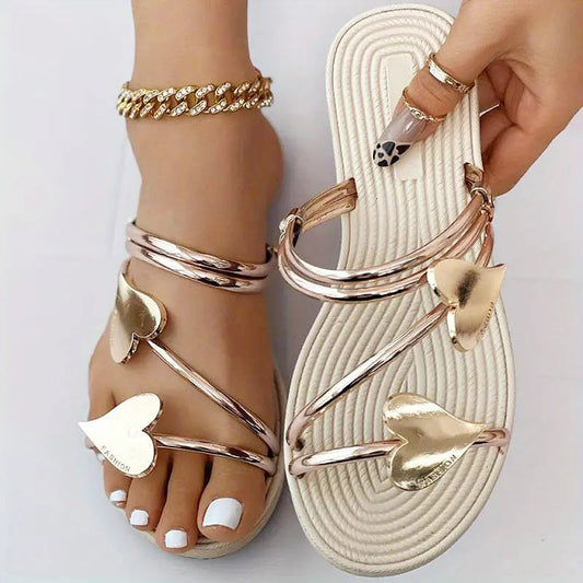 Selena™ – Herzriemen Sandalen