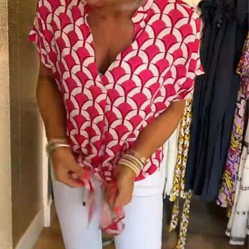 Saskia™ – Gemusterte Bluse